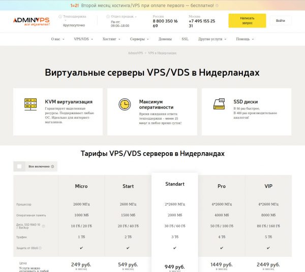 Один из самых лояльных и бесперебойных vps серверов предлагают Нидерланды